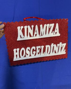 Kınamıza Hoşgeldiniz Strafor
