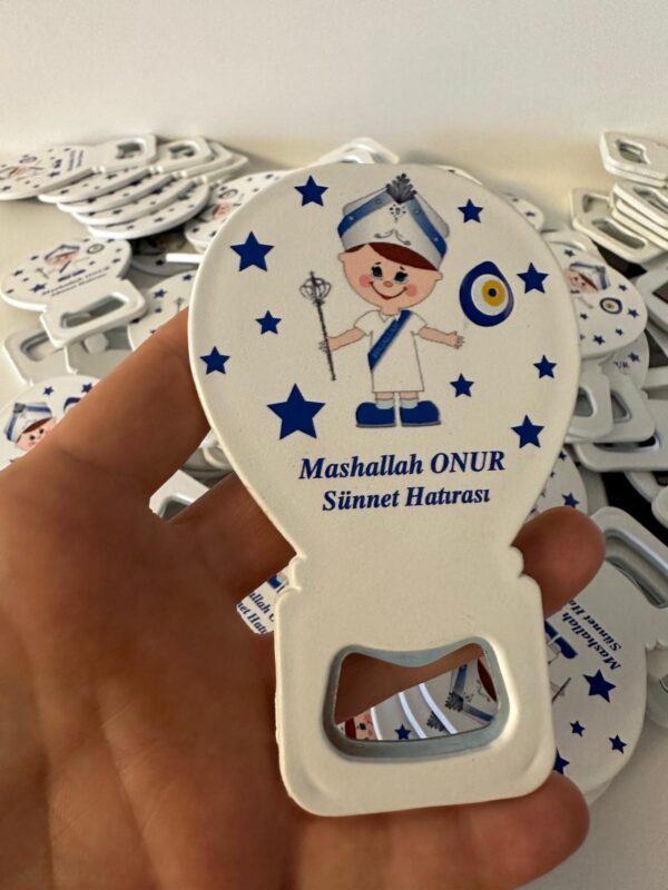 İsimli Açacak Magnet, Sünnet Çocuk Baskılı