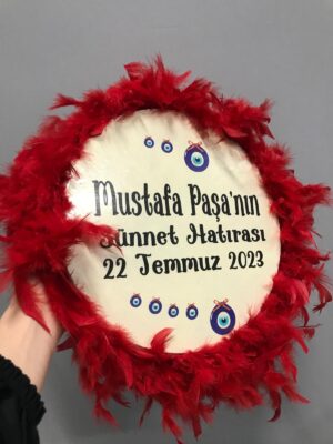 Sünnet Tefi, İsim Baskılı,Tüylü