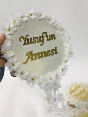 Sünnet Tefi, Pleksi isimli ,Çiçekli