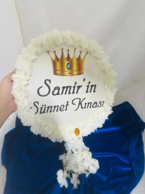 Sünnet Tefi, isimli, taçlı