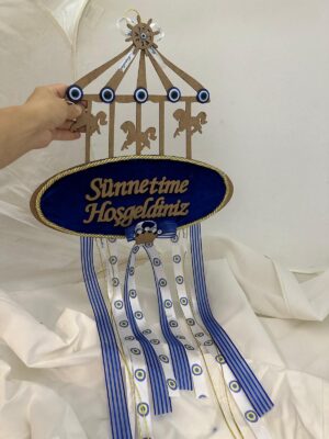 Kapı Süsü, Ahşap Atlı Sünnetime Hoşgeldiniz