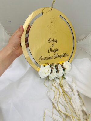 Kapı Süsü, Pleksi, İsimli, Sünnetime Hoşgeldiniz