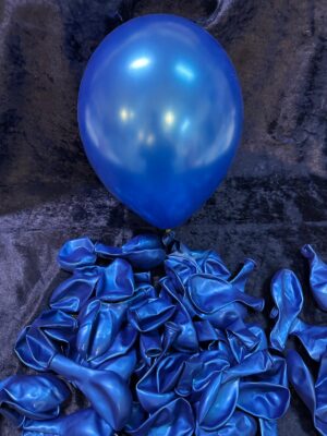 Balon, Metalik, Saks Mavisi 100'lü