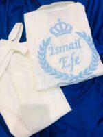 Sünnet Pijaması, Taçlı, Çelenkli, İsim Nakışlı