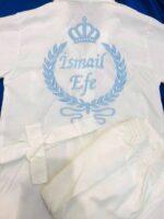 Sünnet Pijaması, Taçlı, Çelenkli, İsim Nakışlı